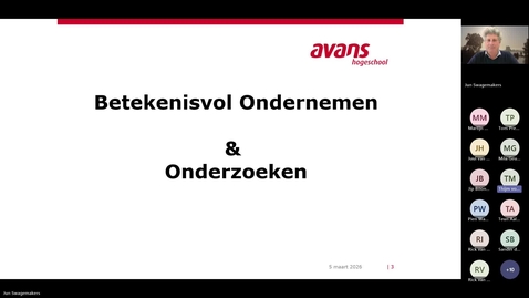 Thumbnail for Betekenisvol Ondernemen en Onderzoeken