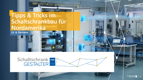 Vorschaubild für Tipps &amp; Tricks im Schaltschrankbau für Nordamerika