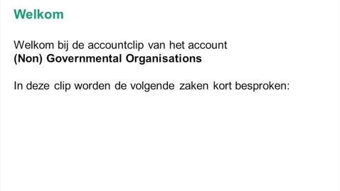 Thumbnail for  HBS Accountclip (Non) Governmental Organisations 
