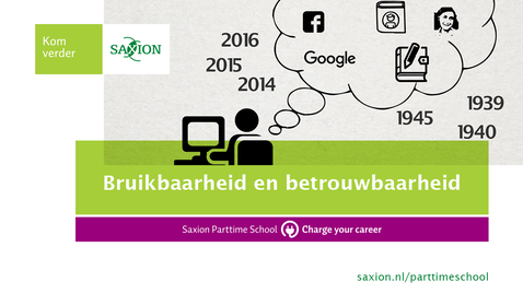 Thumbnail for Bruikbaarheid en betrouwbaarheid