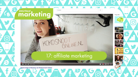 Thumbnail for Digitale Marketing 17: affiliate marketing