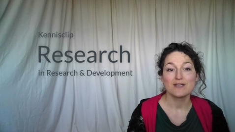 Thumbnail for 3. Research: Research is een proces